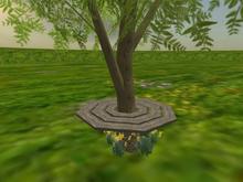 Ash Tree with Seat (One of our many catalogue entries for Spring arbors, trees, shrubs and landscaping items)