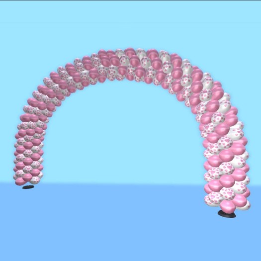 Valentine's Balloon Arch  - Mody/Copy