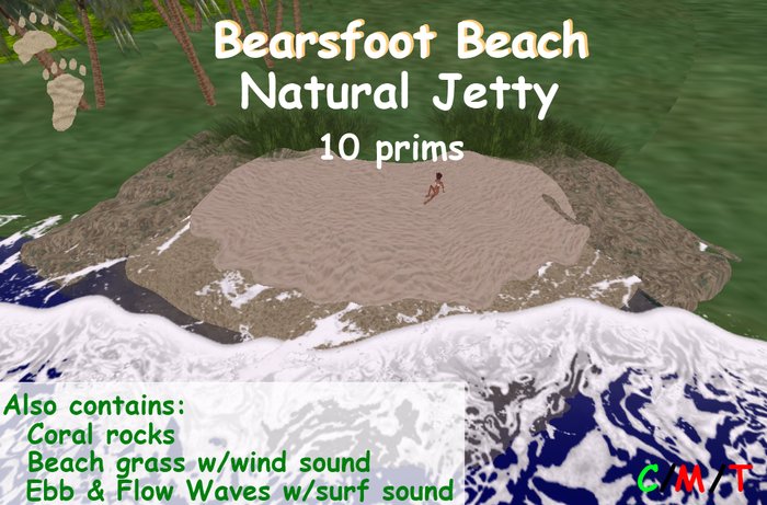 Bearsfoot Beach Natural Jetty