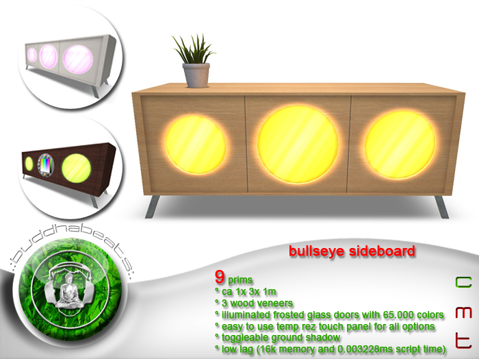 .:buddhabeats:. Bullseye Sideboard