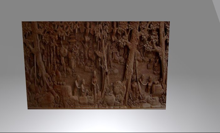 Betty's Bazaar Relief Mural