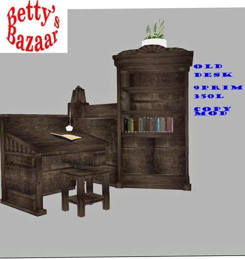 Betty's Bazaar Corner Desk