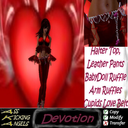*Promo Valentines AKA Devotion with Cupids Love Belt Ad