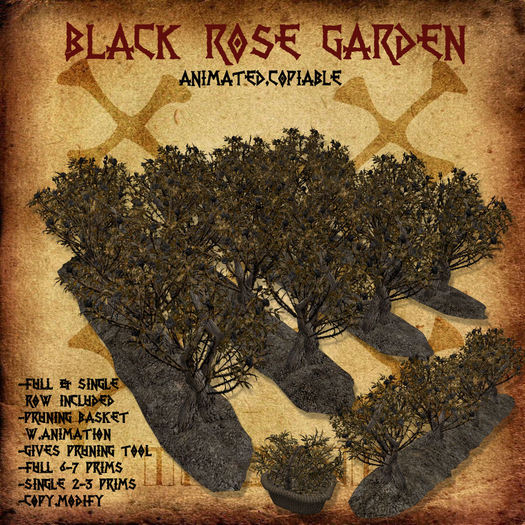 Black Rose Garden  