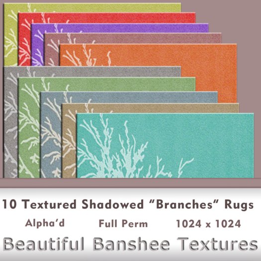 Rug Textures - Branches
