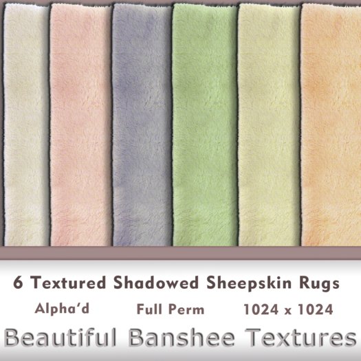 Rug Textures - Sheepskin
