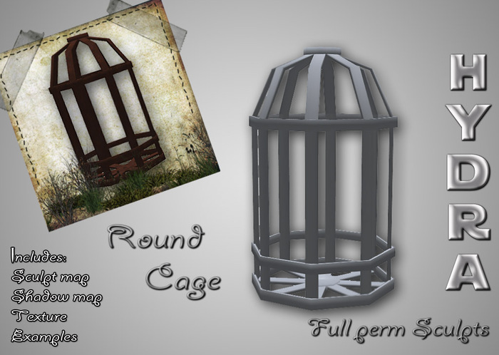 [HYDRA] Round Cage Sculpt Full Perm Textured
