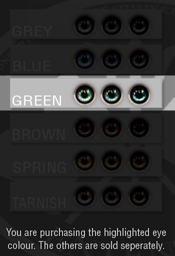 -Entente- Valentin Eyes - Green