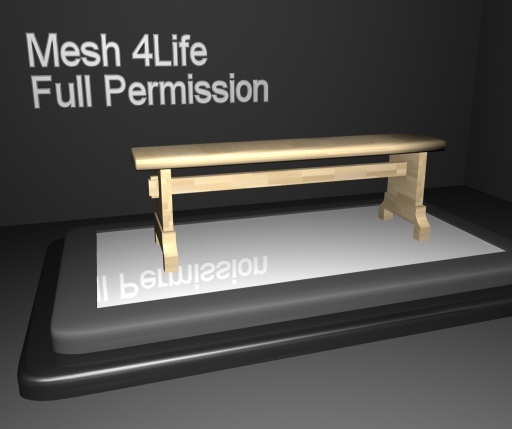 Stool Church R1 - Mesh 4Life FULL PERM 100% Mesh - 