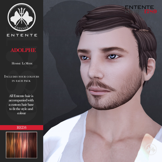 -Entente- Adolphe Hair - Red