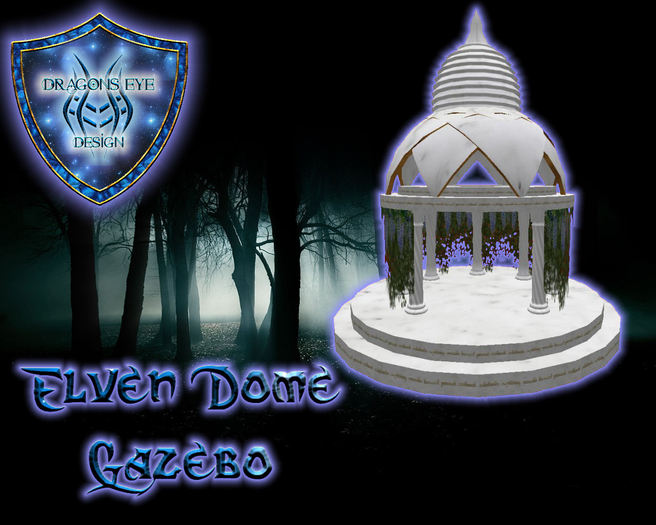 Elven Dome Gazebo (white)