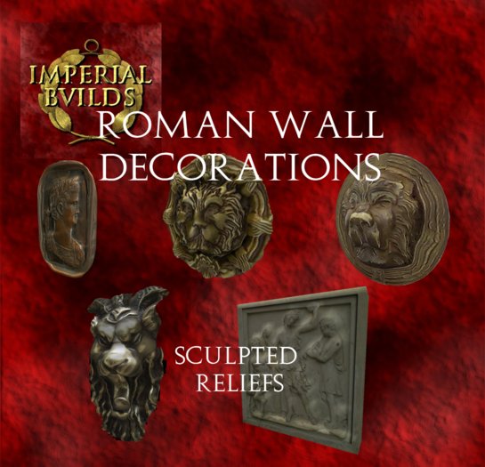 Roman Wall Decorations Box
