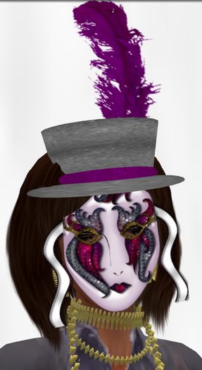 Mask Mardi Feather Set-Box#1