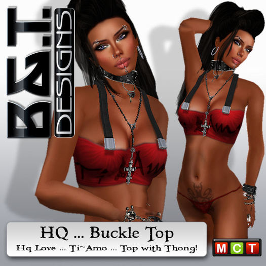 ][B&T][ .. Buckle-up - Ti Amo "red"