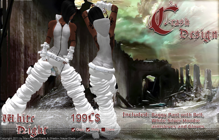 Crash Design White Night Box