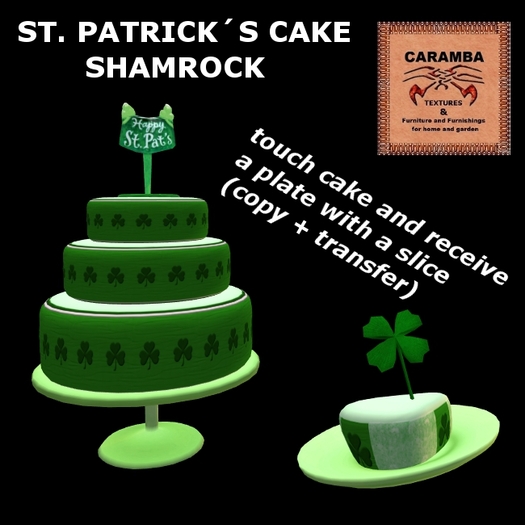 St. Patrick - cake Shamrock