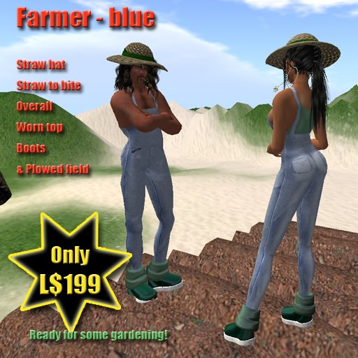 Chywe's Farmer - Blue
