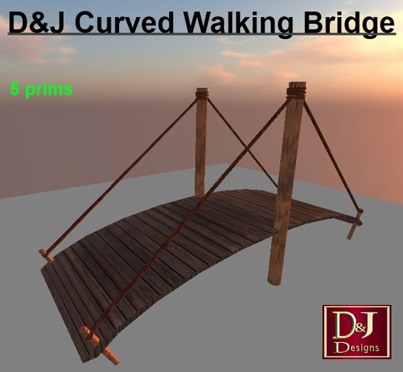 D&J Walking Curved Bridge (boxed)