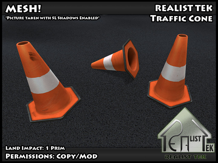 Realist Tek Traffic Cone