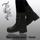 TIPTOE Mens Outlaw Boots-(Forest)