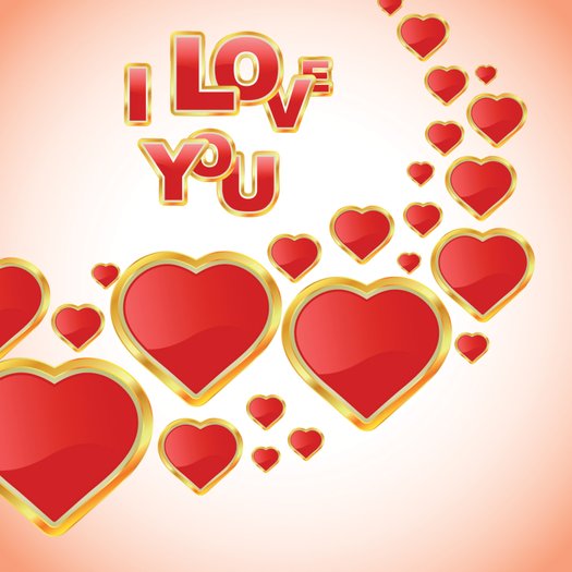 I Love You Greeting Card