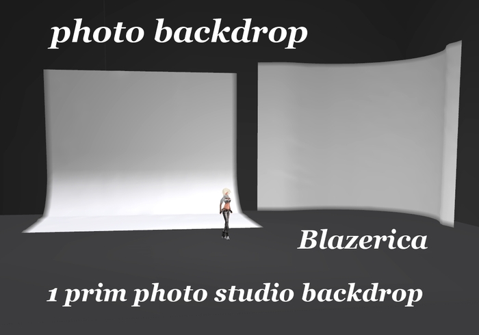 *Blazerica* photo backdrop