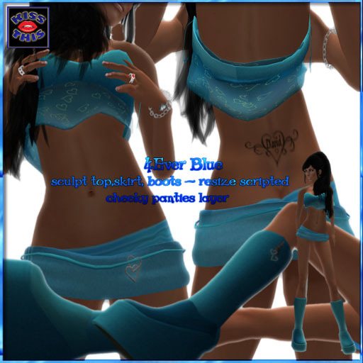 <Kiss This!> 4Ever Blue boxed