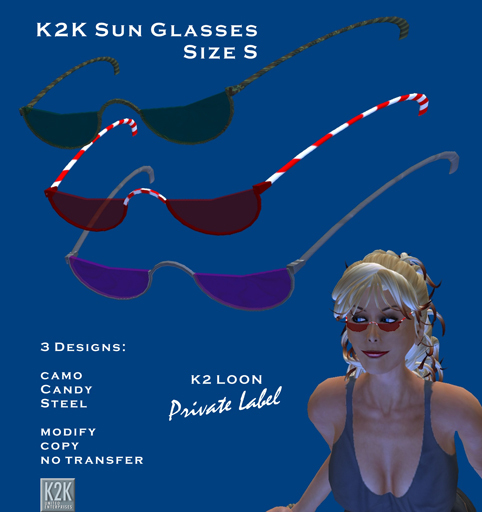 private label glasses size S