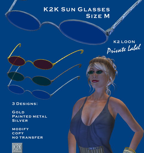 private label glasses size M