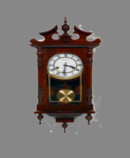 Brown Wall GF clock