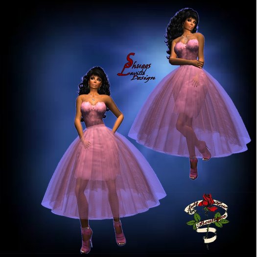 164 Pink Dream gown