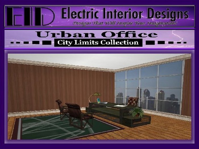 URBAN OFFICE ~ CITY LIMITS COLLECTION ~ Fully Animated! ~ Super Low Prim!
