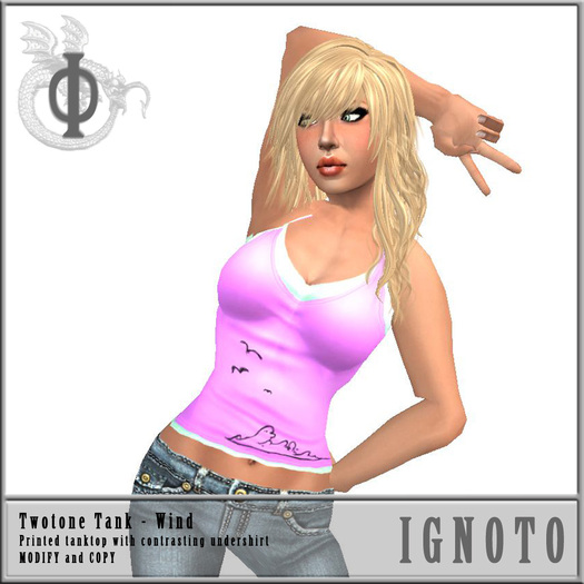 [IGNOTO] Twotone Tank Wind