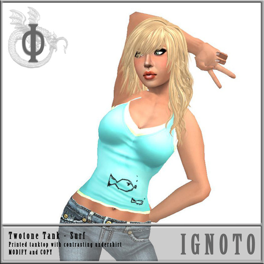 [IGNOTO] Twotone Tank Surf