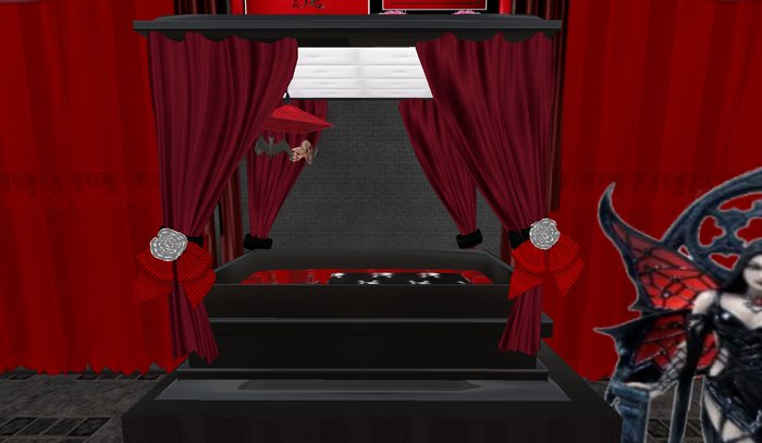 Crib Movile Music and Rug Baby Room Vampire