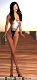 Teeny Bikini - Halter Grafx - RobotDreams