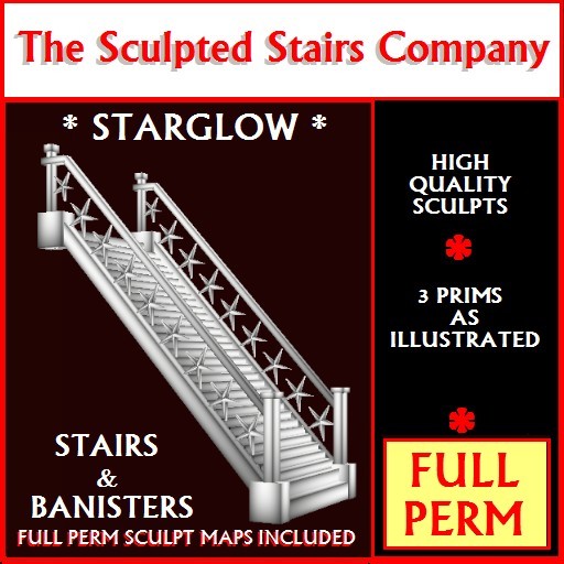 Starglow  STAIRS & BANISTERS  FULL PERM BOXED