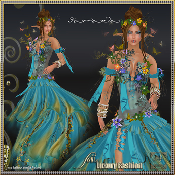 Son!a Serene Fantasy Dress Caribbean 