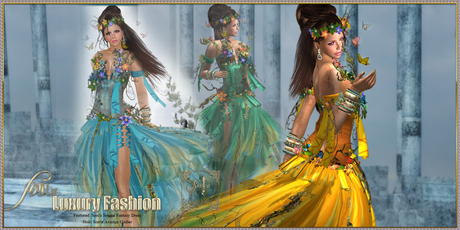 Son!a Serene Fantasy Dress Caribbean 