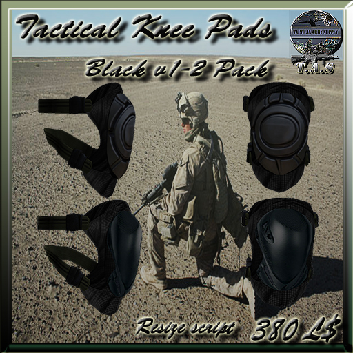 TACTICAL KNEE PADS v1-2 PACK