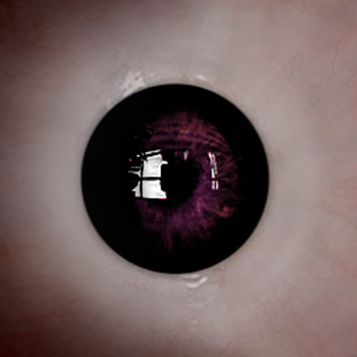 Say it Loud Dark Pinkish Red Eyes