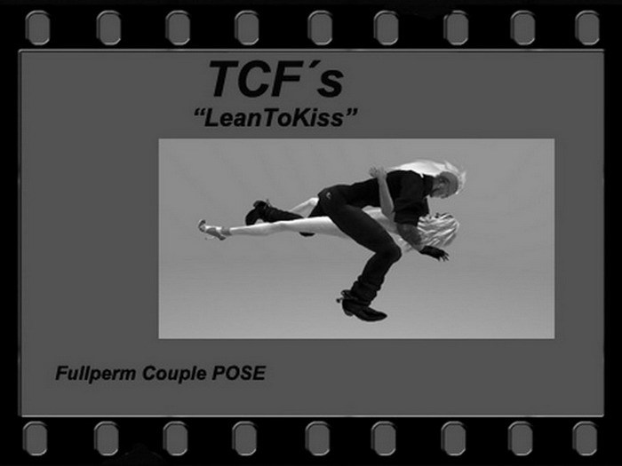 TCF`s "LeanToKiss" FP Couple pose