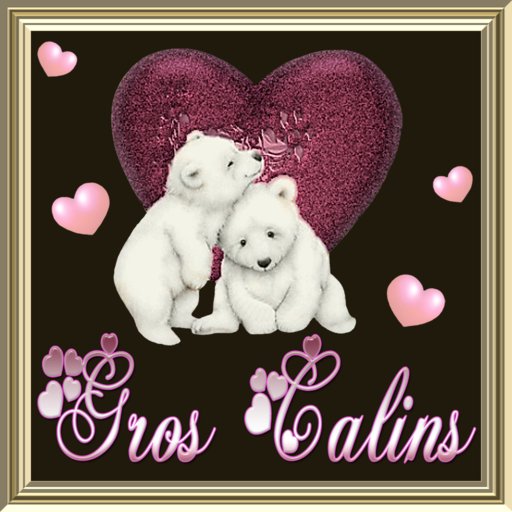 POOFER Ours blancs Calins