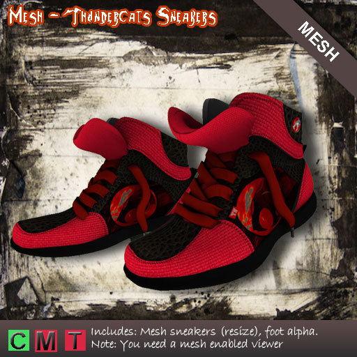 [TH] Mesh - Thundercats Sneakers (Boxed)