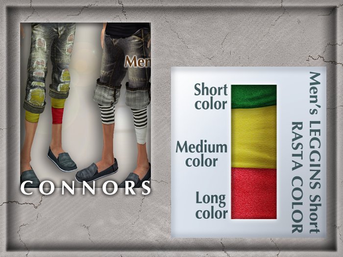 *Connors* LEGGINS RASTA COLOR