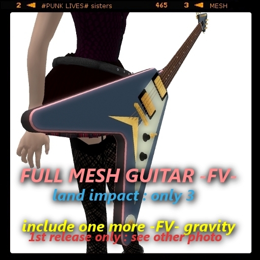 FV59PLC/GR (full mesh guitars)