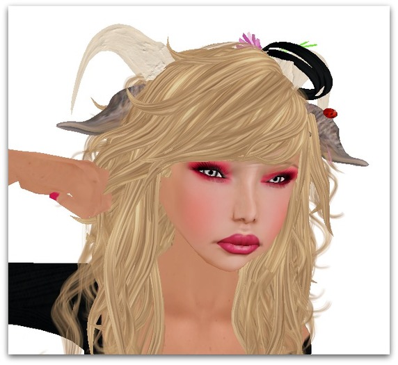 Fantasy Fable ladybug horns with ears
