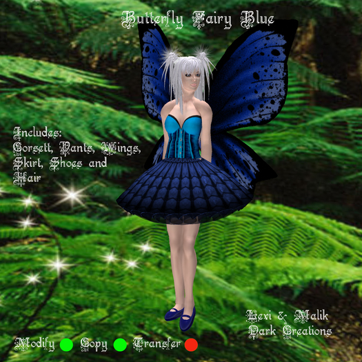 Butterfly Fairy Blue