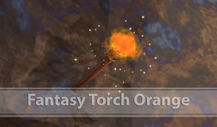 Fantasy Torch Orange