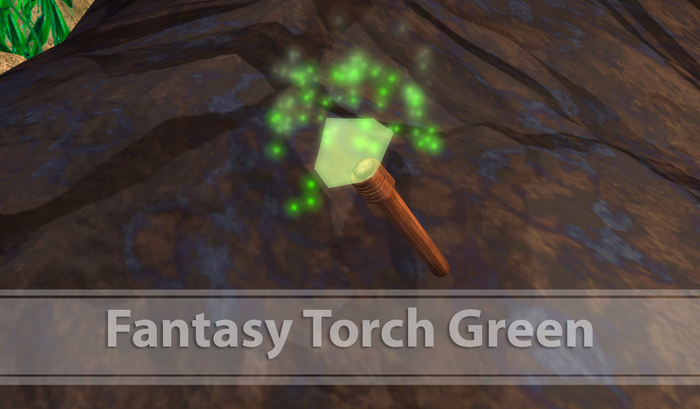 Fantasy Torch Green